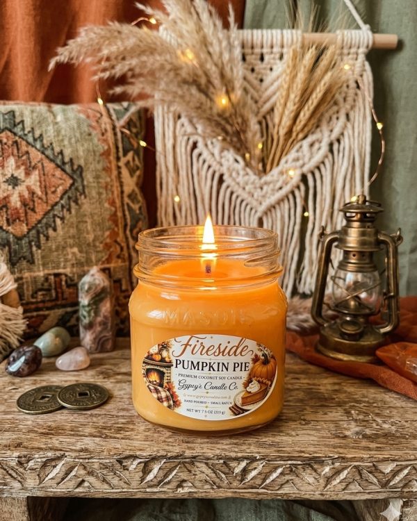 Fireside Pumpkin Pie